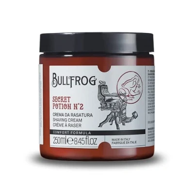 Afbeelding van Bullfrog Scheercrème N.2 Secret Potion 250 ml.