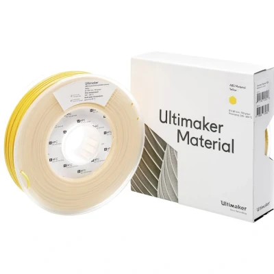Afbeelding van Ultimaker ABS M2560 Yellow 750 206127 Filament kunststof 2.85 mm g Geel 1 stuk(s)