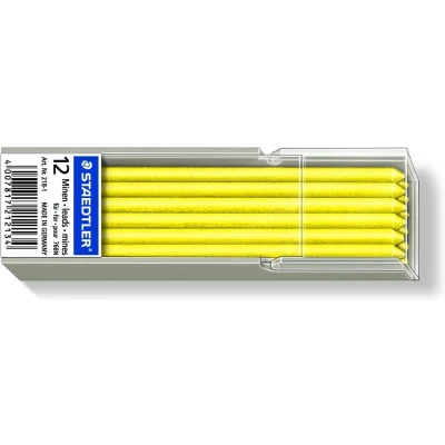 Afbeelding van Staedtler Balpenvulling 218 1 Geel 12 stuk(s)