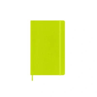 Afbeelding van Moleskine Notitieboek Large Gelinieerd Zachte Kaft Lemon Green