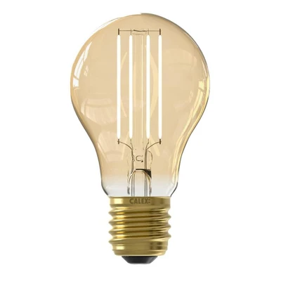 Image de ampoule LED Smart standard couleur or 7W Doré Verre Calex