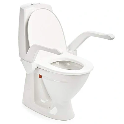 Afbeelding van Etac My Loo 10 cm vastgemonteerde toiletverhoger met armsteunen