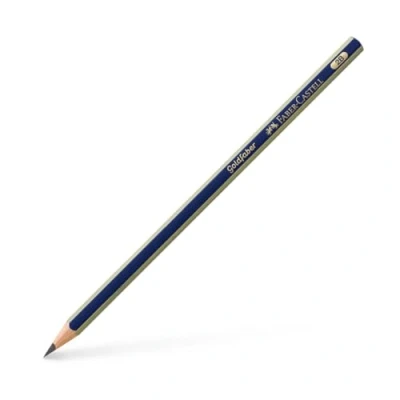 Afbeelding van potlood Faber Castell Goldfaber 2B