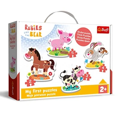 Afbeelding van BABY PUZZEL BOERDERIJ DIEREN 14PCS