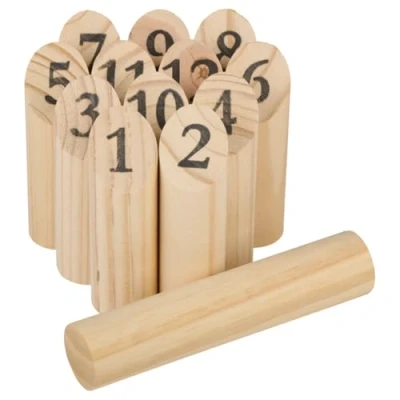 Afbeelding van Eddy Toys Wooden pin game 13pc 13 Stuks