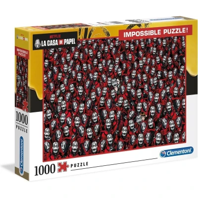 Afbeelding van Clementoni Legpuzzel Netflix La Casa De Papel puzzel Resistance 1000 Stukjes, volwassenen