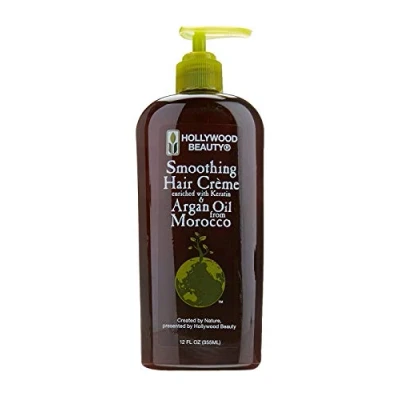 Afbeelding van Hollywood Beauty Argan Smoothing Hair Creme 12 Oz.
