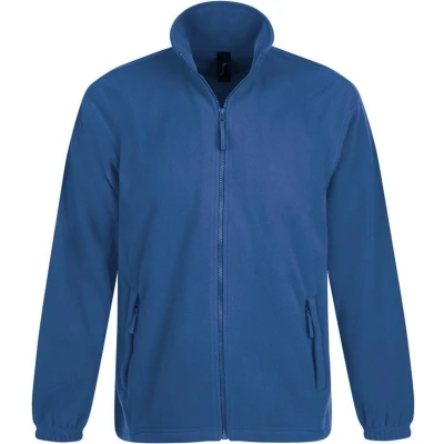 Afbeelding van SOLS Heren North Full Zip Outdoor Fleece Jacket (Koningsblauw) Maat 2XL
