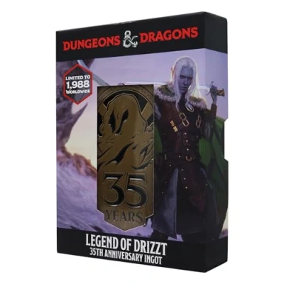Afbeelding van Fanattik Dungeons &amp; Dragons Lingot 35th Anniversary Legend of Drizzt Limited Edition
