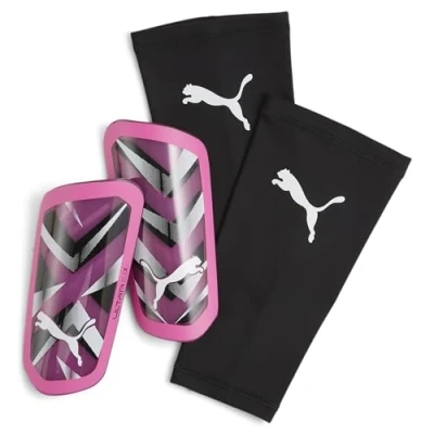 Afbeelding van Puma Ultra FLEX Sleeve Unisex Scheenbeschermers, Maat: Large, Poison pink/white/black