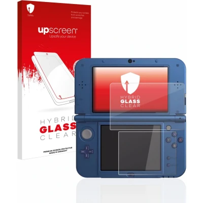 Afbeelding van upscreen Scratch Shield gepantserde glasfolie (DSi XL), Andere spelaccessoires, Transparant