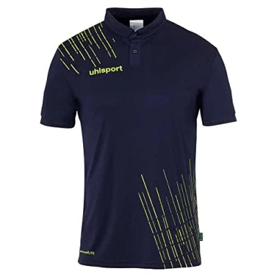 Afbeelding van Uhlsport Score 26 Polo Heren Marine / Fluogeel Maat: L