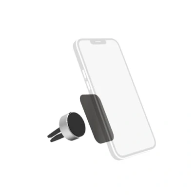 Afbeelding van Hama Gsm Houder Voor De Auto Magnet Alu Vent. 360 Graden Draaib. Uni.