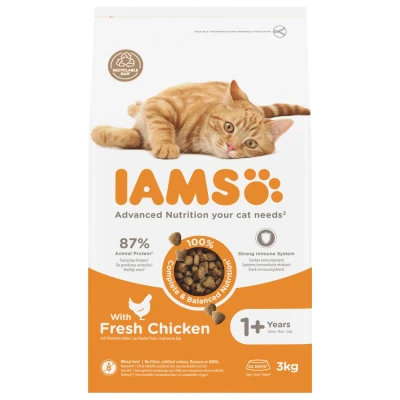 Afbeelding van Iams Cat Adult Kip Kattenvoer 3 kg