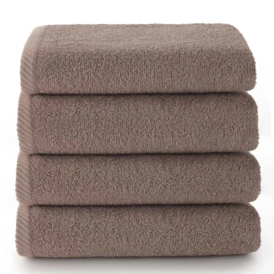 Afbeelding van Top Towels Badhanddoeken Biais Handdoeken of Gezichtshanddoeken Set van 4 30 x 50 cm