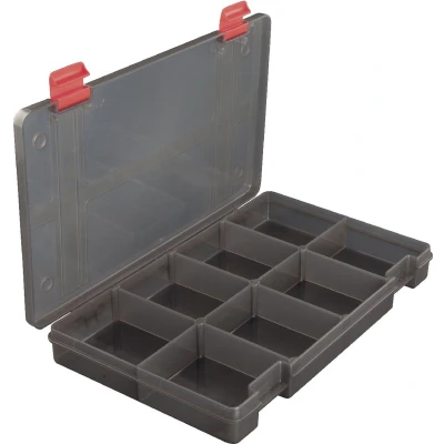 Afbeelding van Fox Rage Stack &#039;n&#039; Store Lure Box Smoked Finish Maat : 8 Compartiment Large Shallow