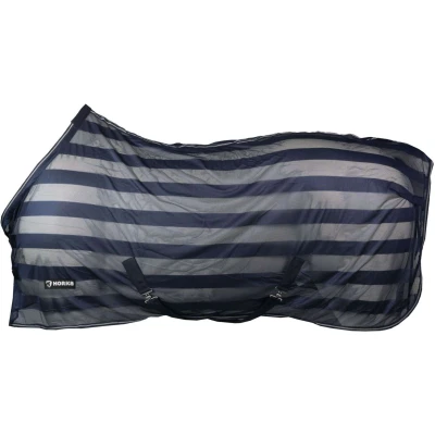 Afbeelding van Horka Vliegendeken met Strepen Blauw 155/205