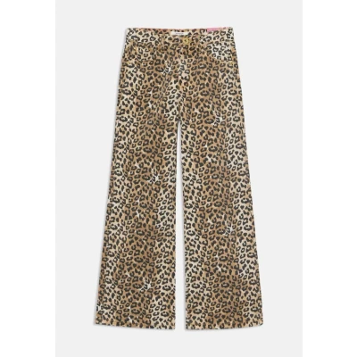 Afbeelding van Vingino Cassie leopard Meisjes Jeans Sand Animal