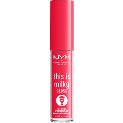 Afbeelding van Nyx Professional Makeup THIS IS Milky Gloss Lipgloss, Dames, Maat: 4 ml, Cherry milkshake