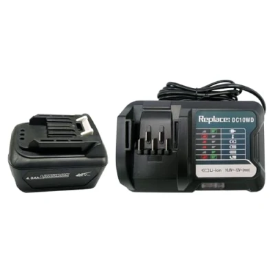 Afbeelding van Reservebatterij 12 V 4000 mAh BL1041B BL1021B BL1016 voor Makita HR166D, HR166DZ DF333D, DF0333D TM30D, TM30DZ met DC10WD oplader