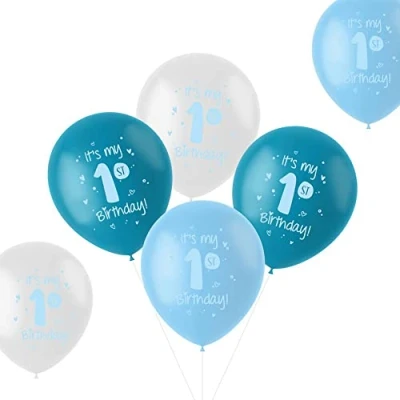 Afbeelding van Ballonnen It&#039;s My First Birthday Boy