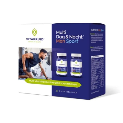 Afbeelding van Vitakruid Multi Dag &amp; Nacht Man Sport 60TB
