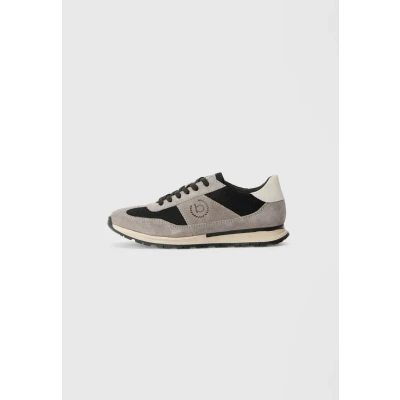 Afbeelding van bugatti Stranger Sneakers laag, Heren, Maat: 40, Grey/black Veloursleer