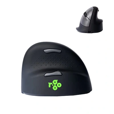 Image de Human Ergonomics HE Mouse souris 2.4 GHz Noir/argent