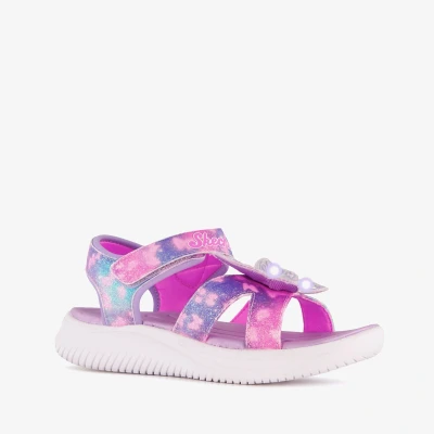 Afbeelding van Skechers S Lights\Xae Jumpsters Zandal Bu Meisjes Sandalen Paars