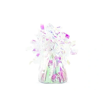 Afbeelding van &quot;&quot;&quot;Folie ballon gewicht, iridescent (1 zakje met 4 stuks)&quot;&quot;&quot;