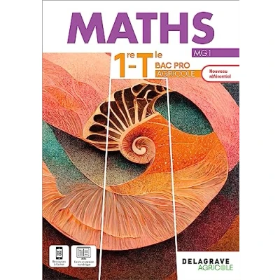 Afbeelding van Maths 1e tle bac pro enseignement agricole pochette eleve