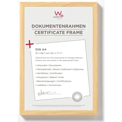 Afbeelding van Walther design BP130K Peppers fotolijst, hout, 21 x 29,7 cm, grenen
