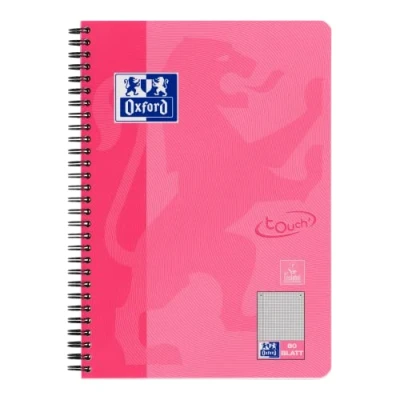 Afbeelding van Oxford, Notitieboekje + schrijfblok, College kladblok Touch (B5, Geen, Softcover)