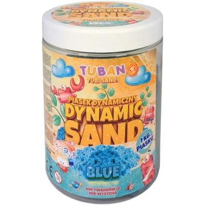 Afbeelding van Tuban Dynamic Sand speelzand blauw 1 kg