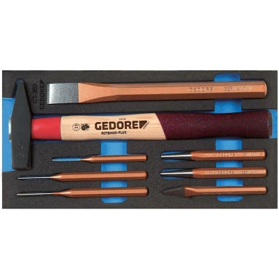 Image de GEDORE 1500 CT1 350 jeu d&#039;outils à percussion en module CT 8 pièces 2309041