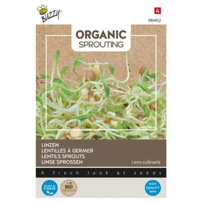 Afbeelding van Organic Sprouting Linzen (BIO) Buzzy