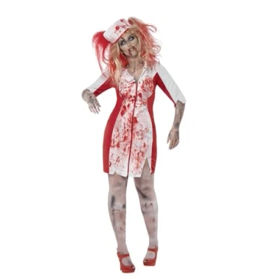 Afbeelding van &quot;Bebloede verpleegester outfit voor dames Halloween Verkleedkleding XXL&quot;