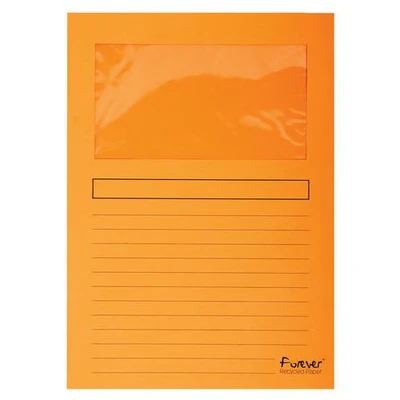 Image de Paquet de 25 chemisesà fenêtre forever 120g/m² 22x31cm