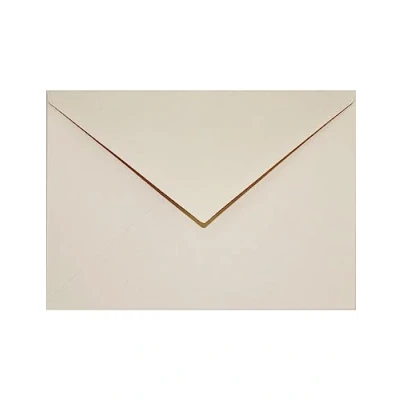 Afbeelding van Netuno 100 beige enveloppen C6 114 x 162 mm, 120 g, Keaykolour ecologische van gerecycled papier, kleurrijke gerecyclede voor wenskaarten, uitnodigingen, bruiloft, verjaardagen,