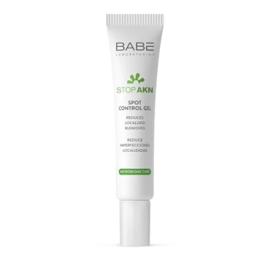 Afbeelding van Laboratorios Babé Stop AKN Drogende gezichtsgel, 8 ml, intensieve werking, genezing, acnebehandeling, vermindert acne, bestrijdt onvolkomenheden in het gezicht
