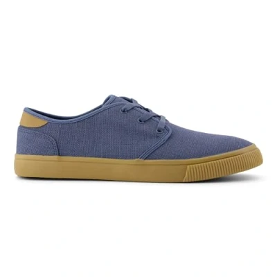 Afbeelding van TOMS Carlo Sneakers voor heren, Leisteen blauw Heritage Canvas