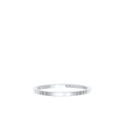 Afbeelding van Elli Basic Design Ring, Dames, Maat: 56, Silber