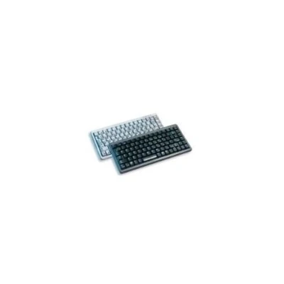 Image de CHERRY Compact Keyboard G84 4100 Clavier PS/2, USB Allemand gris clair