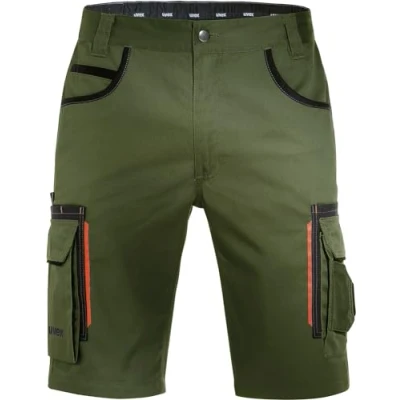Afbeelding van Uvex Tune Up Werkbroek voor heren, cargoshorts werk, 35% katoen, groen, 48