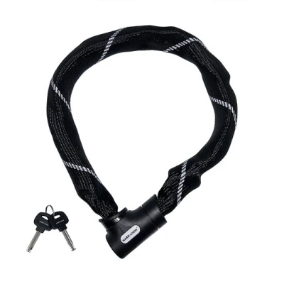 Afbeelding van Maxx Locks Twizel Fietsslot ART 2 140 cm Kettingslot Gehard Staal Zwart Slot E Bike / Fiets