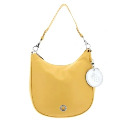 Afbeelding van Mandarina Duck Mellow Leather, Hobo dames, eenheidsmaat, Oker
