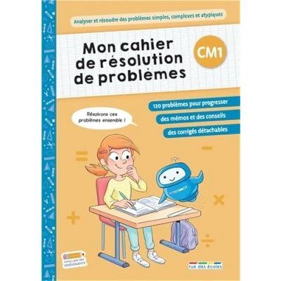 Afbeelding van MON CAHIER DE RESOLUTION PROBLEMES CM1