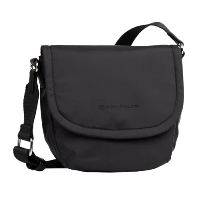Afbeelding van TOM TAILOR Schoudertas Sansa Flap Bag no Zip Black Zwart