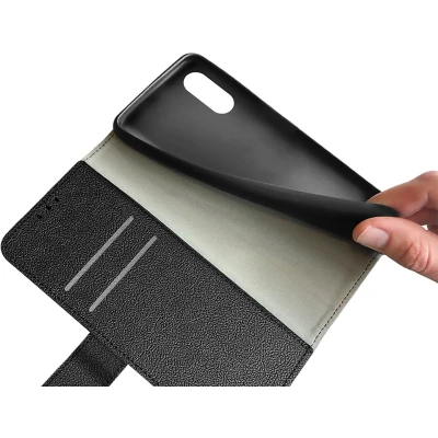 Afbeelding van Just in Case Wallet Sony Xperia 10 VI Book Zwart