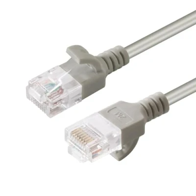 Afbeelding van Microconnect V UTP6A10 SLIM netwerkkabel Grijs 10 m Cat6a U/UTP (UTP)